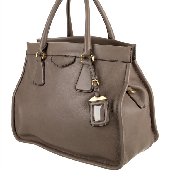 Prada City Calf Satchel - Picture 3 of 5